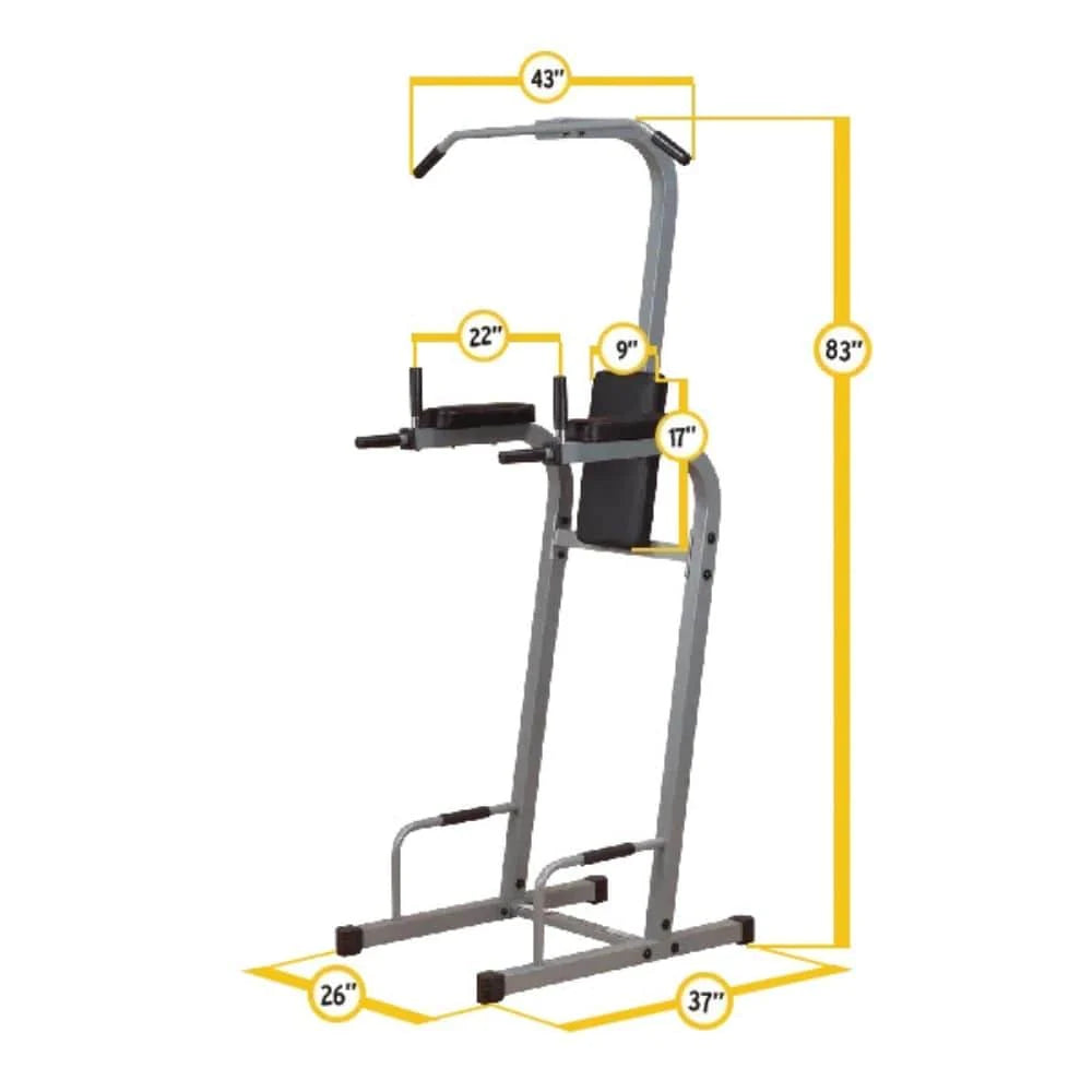 Body-Solid Fusion VKR Dip Pull Up Station FCD