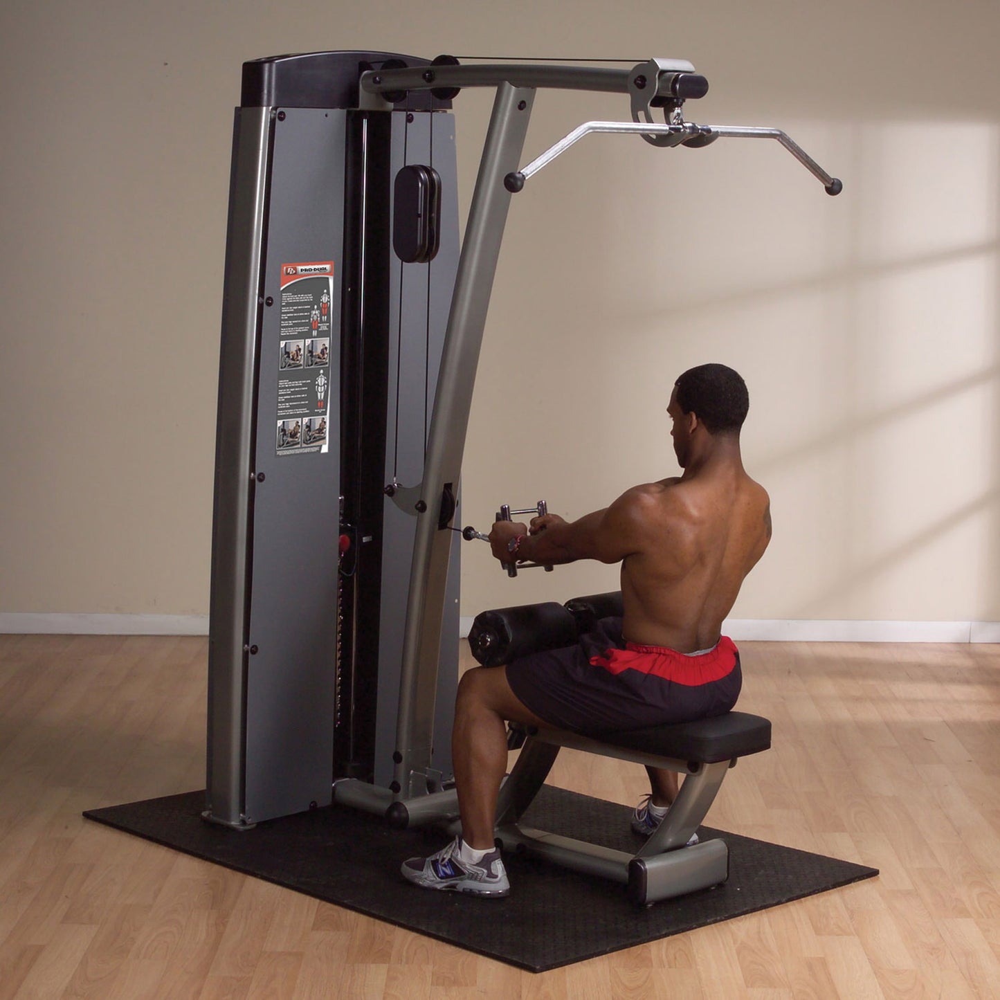 Body-Solid Pro Dual Commercial Rated Lat Pull Down DLAT-SF
