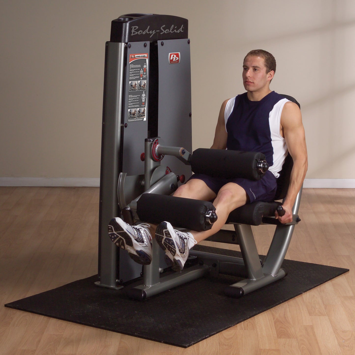 Body-Solid Pro Dual Leg Extension Leg Curl DLEC-SF