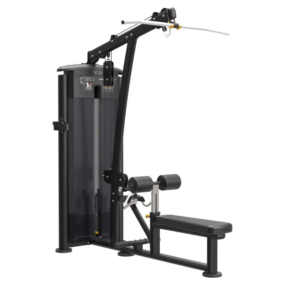 TAG Fitness Elite Lat / Row Dual Select