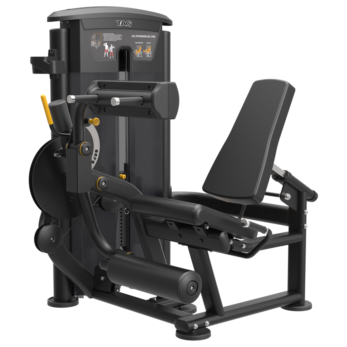 TAG Fitness Elite Leg Extension / Curl Dual Select