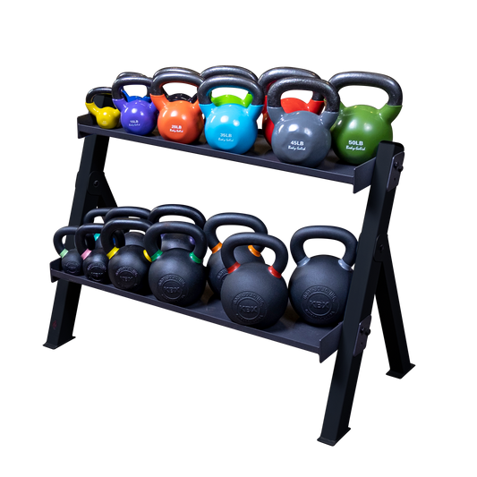Body-Solid Dumbbell & Kettlebell Rack GDKR100