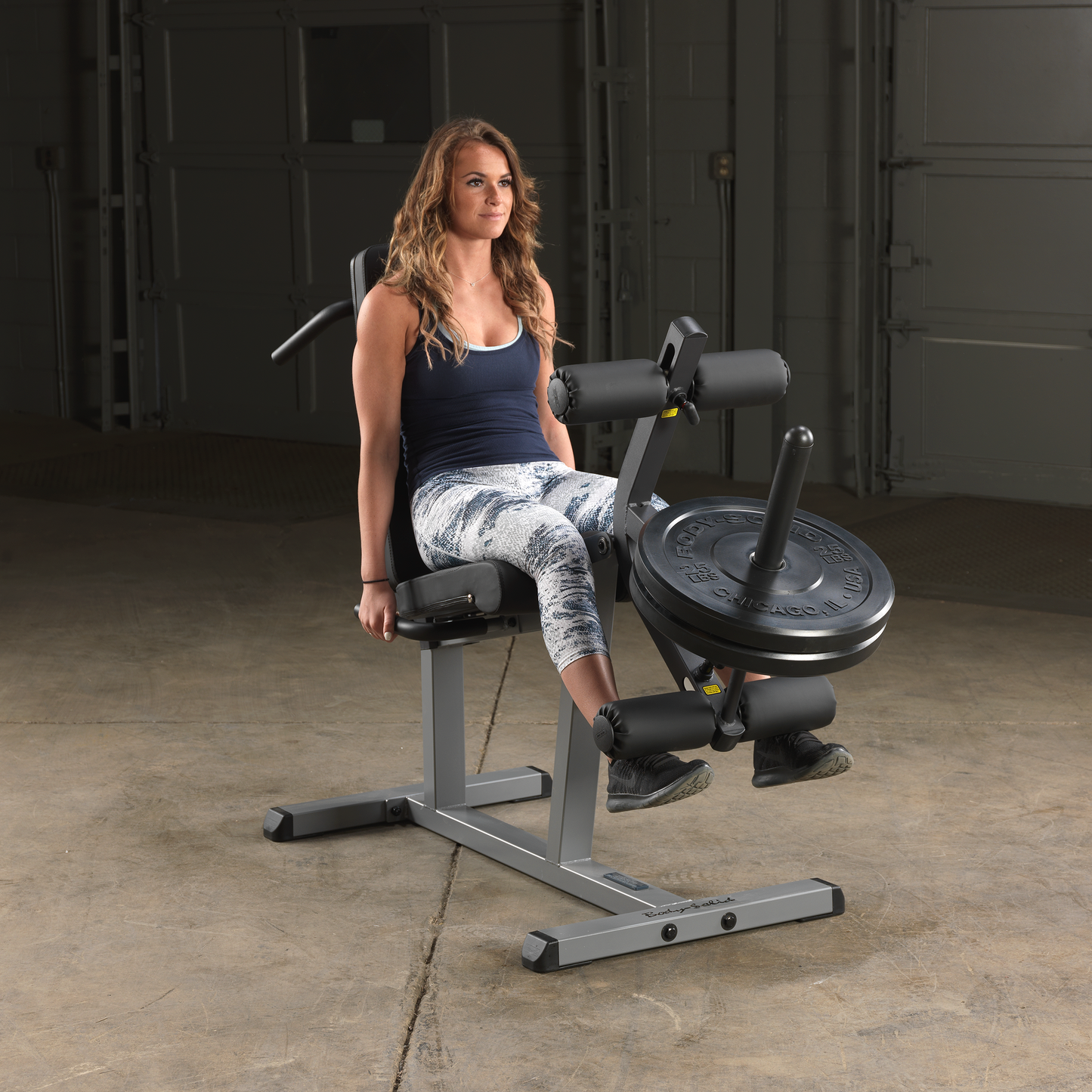Body-Solid Seated Leg Extension & Supine Curl GLCE365