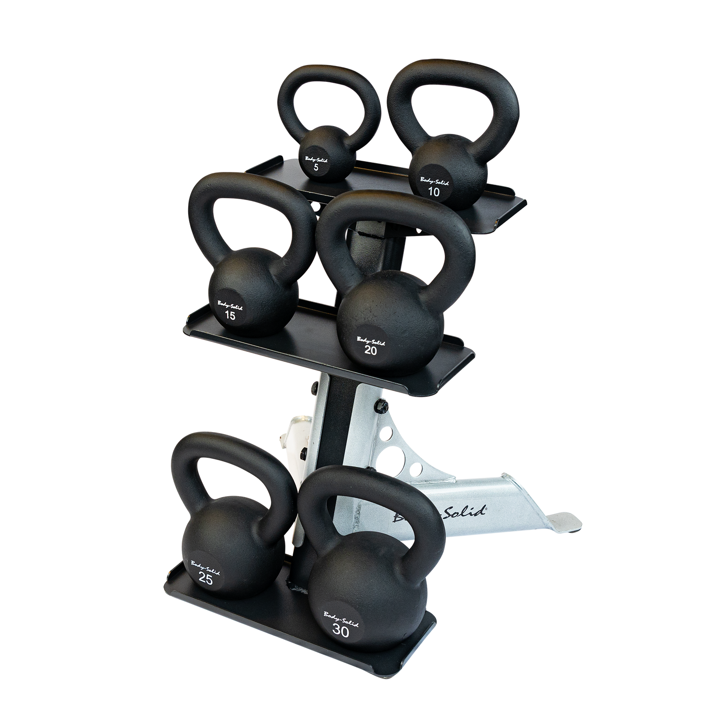 Body-Solid Powder Coated Iron Kettlebells KBR