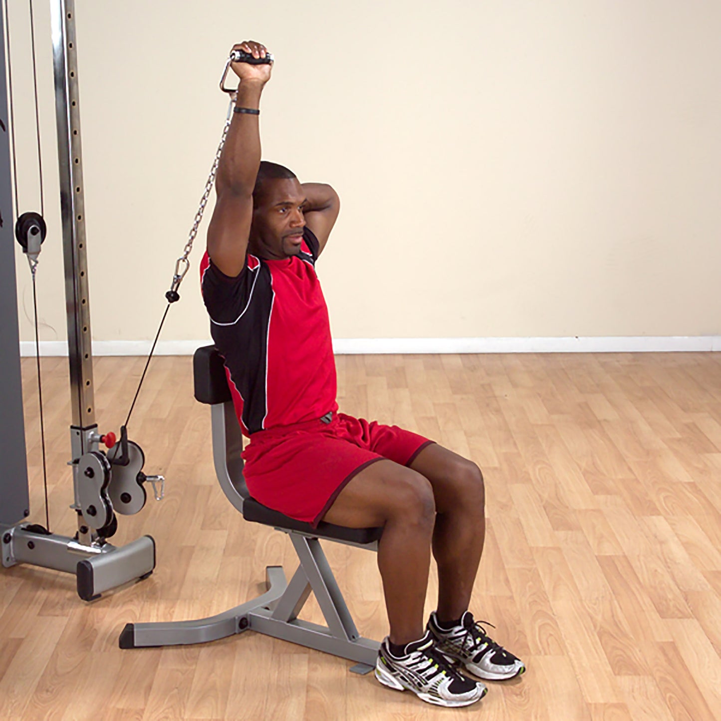 Body-Solid Tools Stirrup Handle w/ Rubber Grip MB501RG (DISCONTINUED)