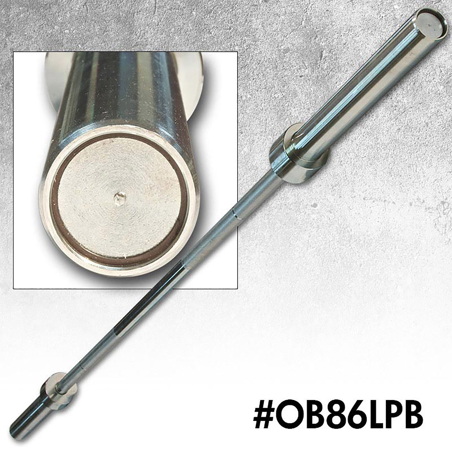 Body-Solid 7' Rebel Zinc Olympic Power Bar OB86LPB