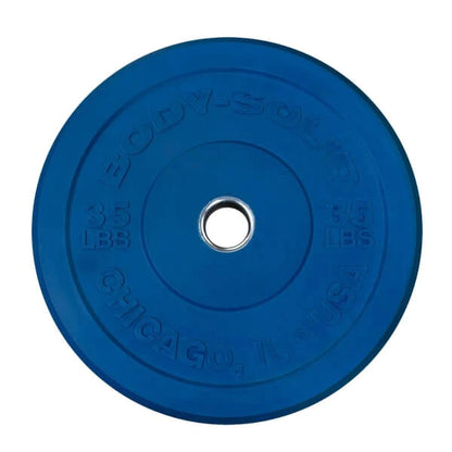 Body-Solid Chicago Extreme Colored Bumper Plates OBPXC