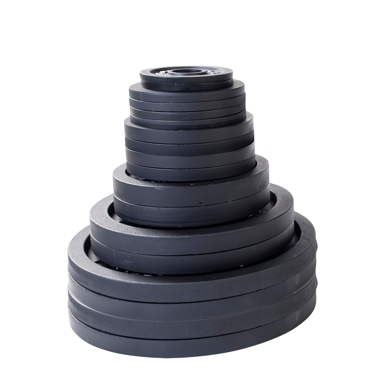 Body-Solid Cast Iron Plate & Barbell Set OSB