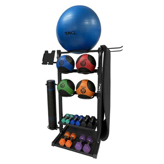 TAG Fitness Performance Cart Multi-Storage