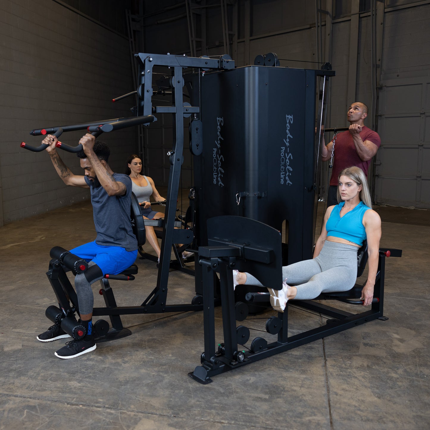 Body-Solid Pro Clubline 4-Stack Gym S1000