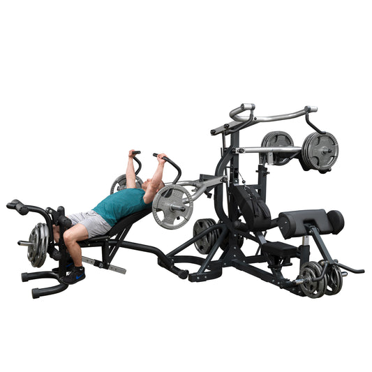 Body-Solid Free Weight Leverage Gym SBL460P4