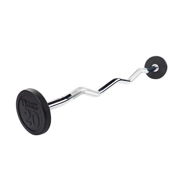Body-Solid Tools Fixed EZ Curl Barbell SBZ