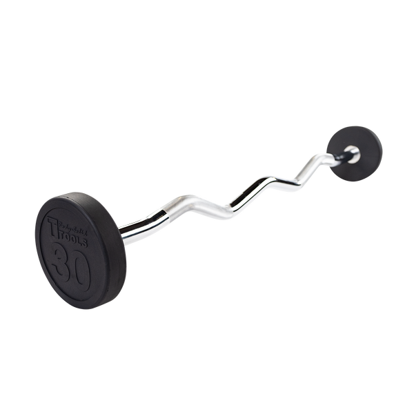 Body-Solid Tools Fixed EZ Curl Barbell SBZ