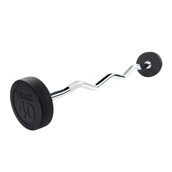 Body-Solid Tools Fixed EZ Curl Barbell SBZ