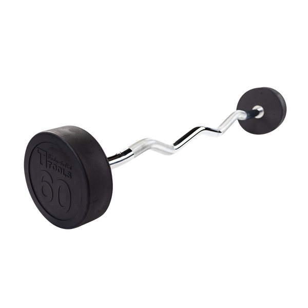 Body-Solid Tools Fixed EZ Curl Barbell SBZ