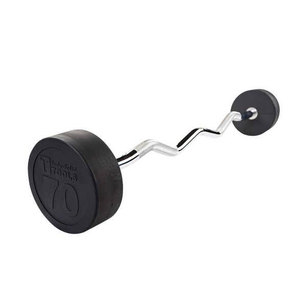Body-Solid Tools Fixed EZ Curl Barbell SBZ