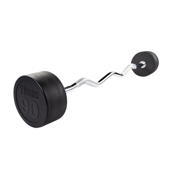 Body-Solid Tools Fixed EZ Curl Barbell SBZ