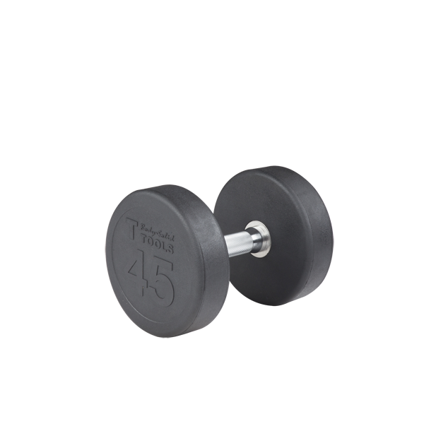 Body-Solid Rubber Round Dumbbells SDP