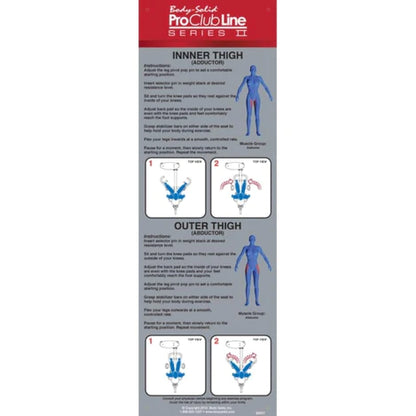 Body-Solid Pro Clubline Series 2 Inner Outer Thigh S2IOT