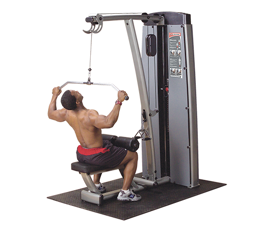 Body-Solid Pro Dual Commercial Rated Lat Pull Down DLAT-SF