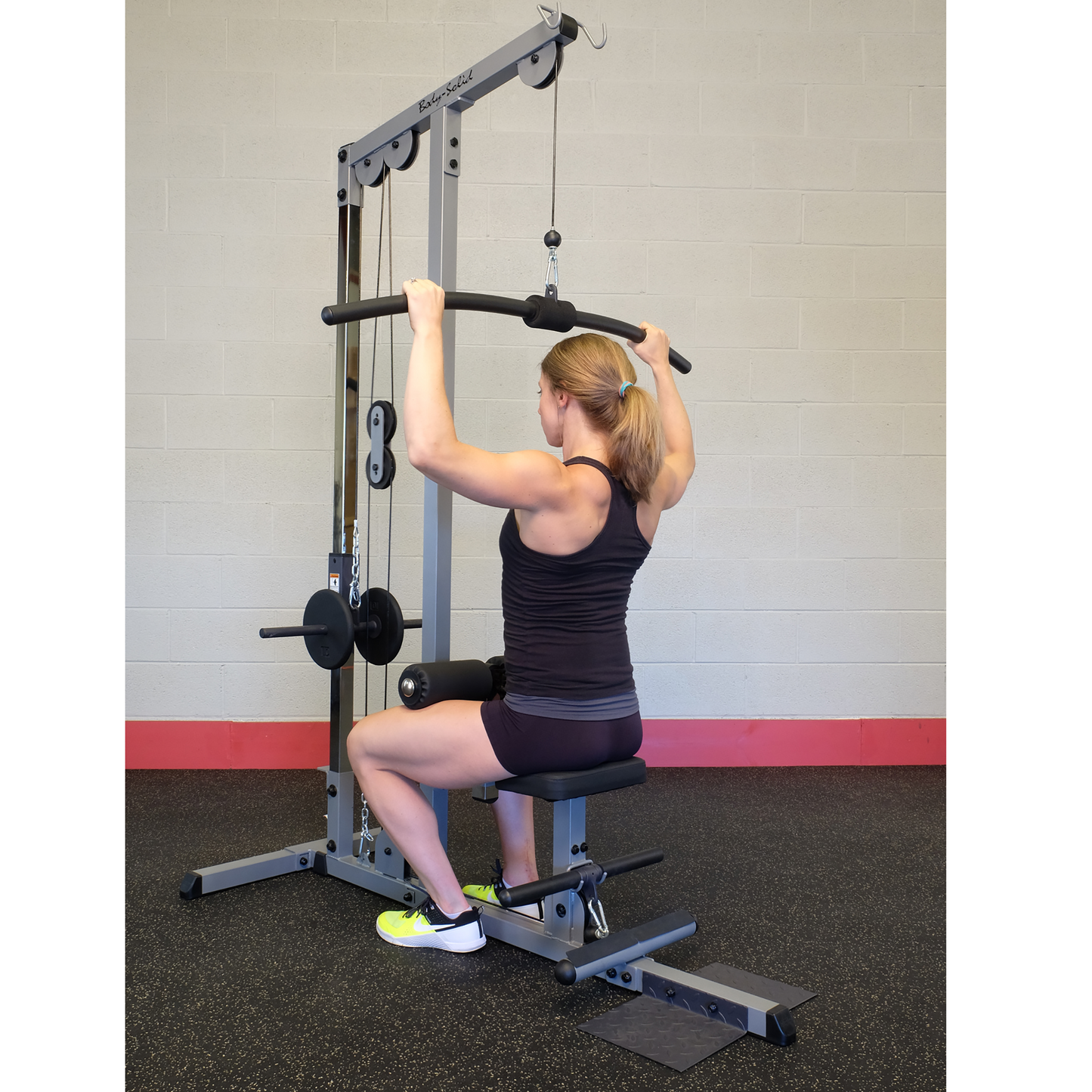 Body-Solid Pro Lat Pulldown Low Row Machine GLM83