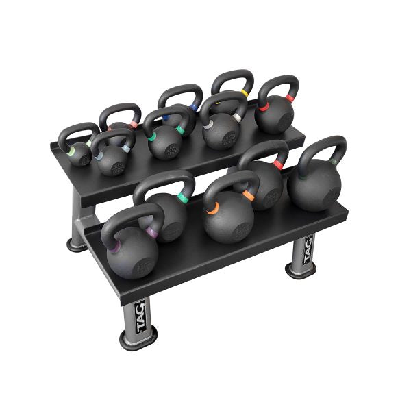 TAG Fitness Powder Coated Cast Iron Kettlebells