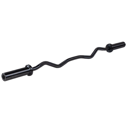 Body-Solid 47" Black Olympic EZ Curl Bar OB47B