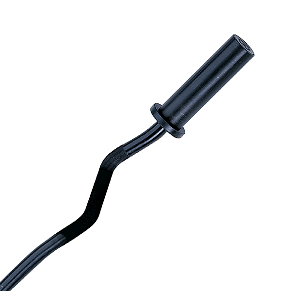 Body-Solid 47" Black Olympic EZ Curl Bar OB47B