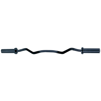 Body-Solid 47" Black Olympic EZ Curl Bar OB47B