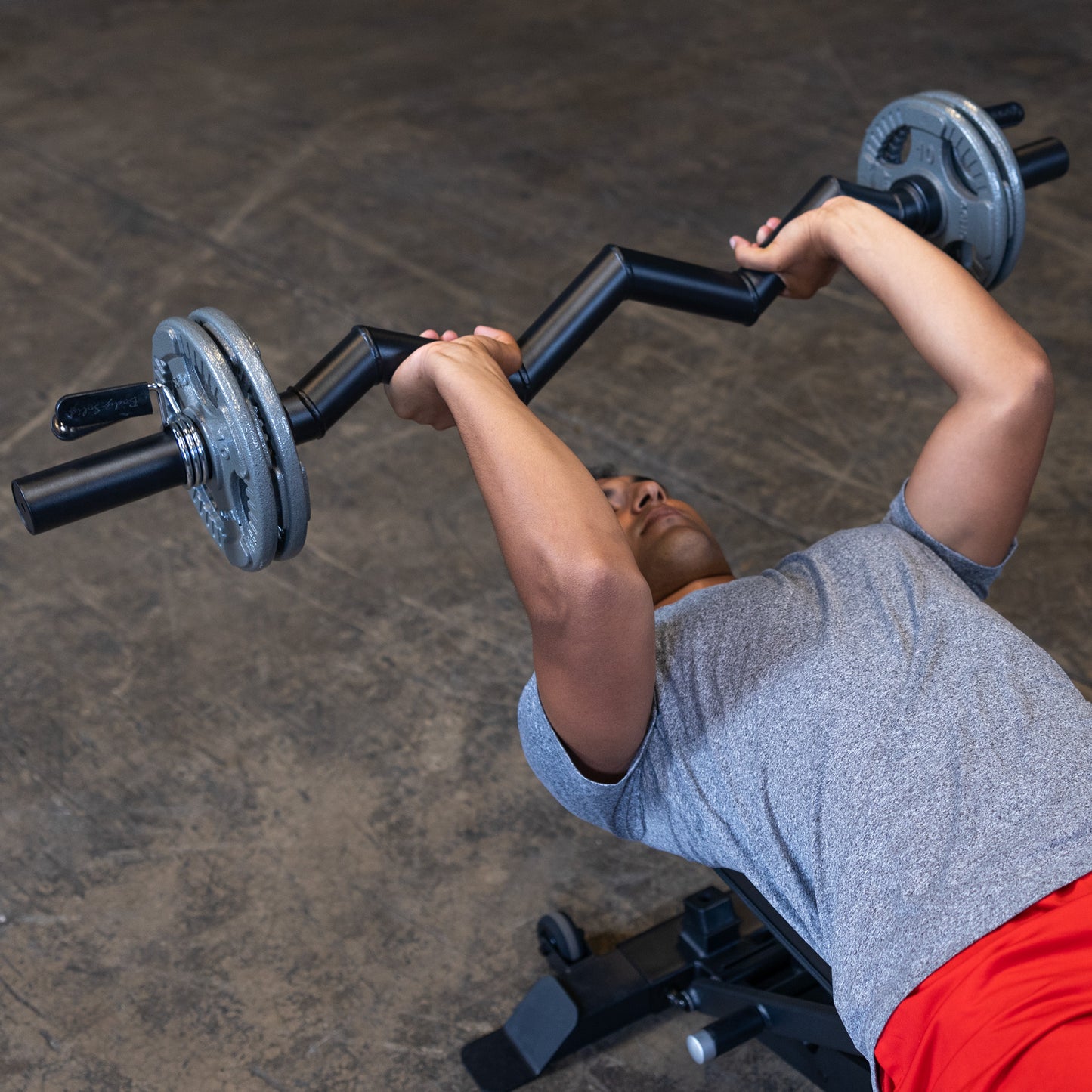 Body-Solid Fat Curl Bar OB48F