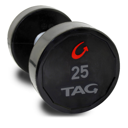 TAG Fitness Round Ultrathane Dumbbell