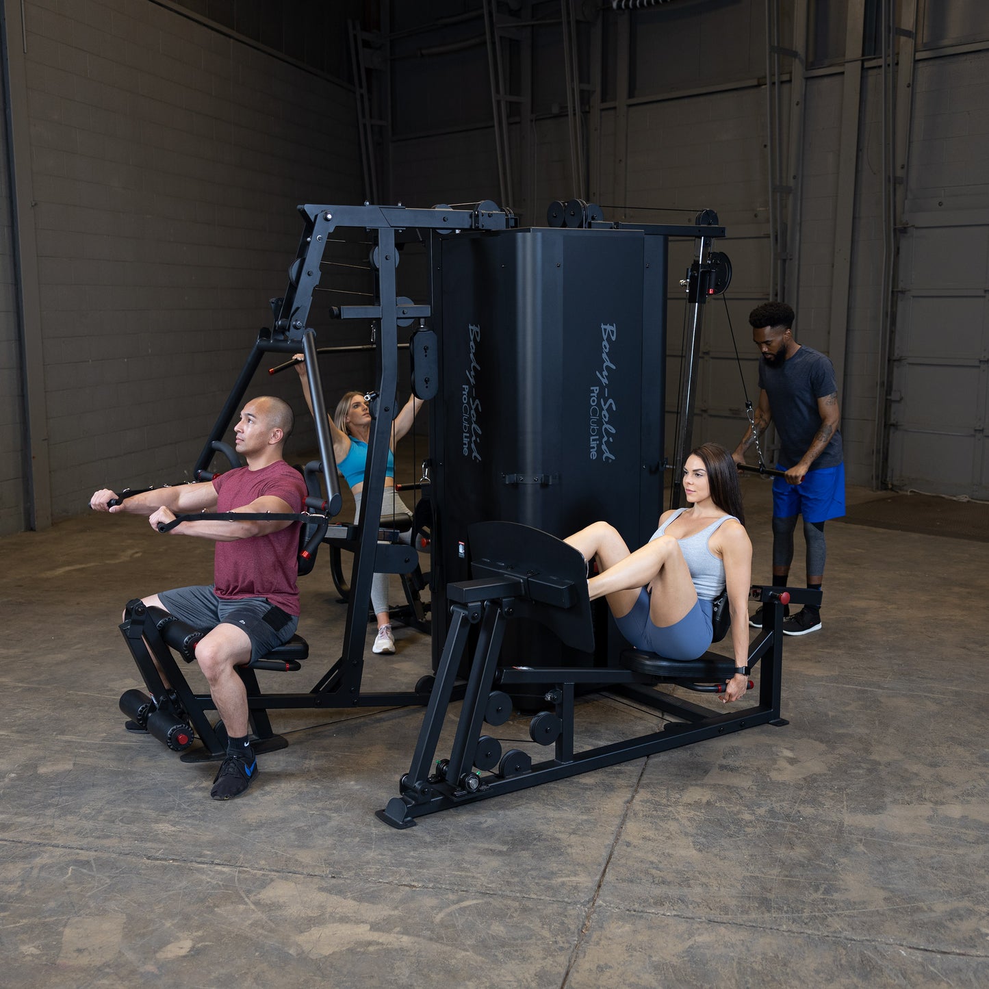 Body-Solid Pro Clubline 4-Stack Gym S1000
