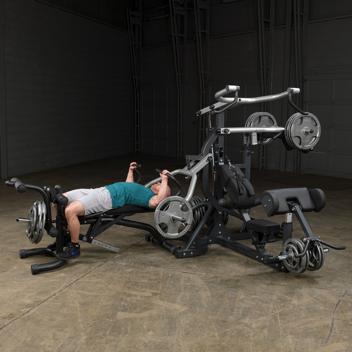 Body-Solid Free Weight Leverage Gym SBL460P4