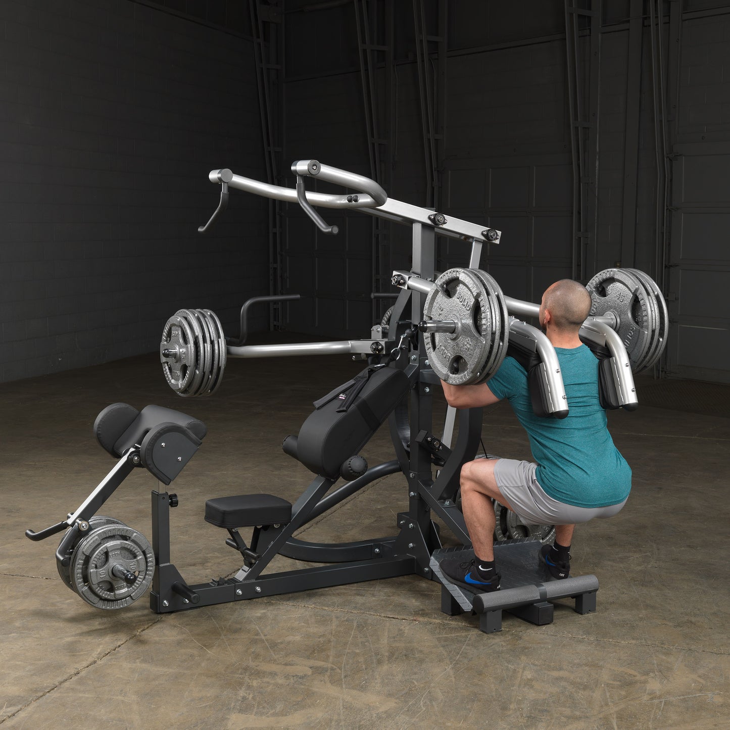 Body-Solid Free Weight Leverage Gym SBL460P4