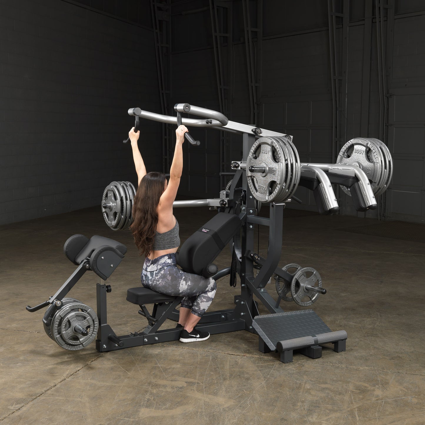Body-Solid Free Weight Leverage Gym SBL460P4