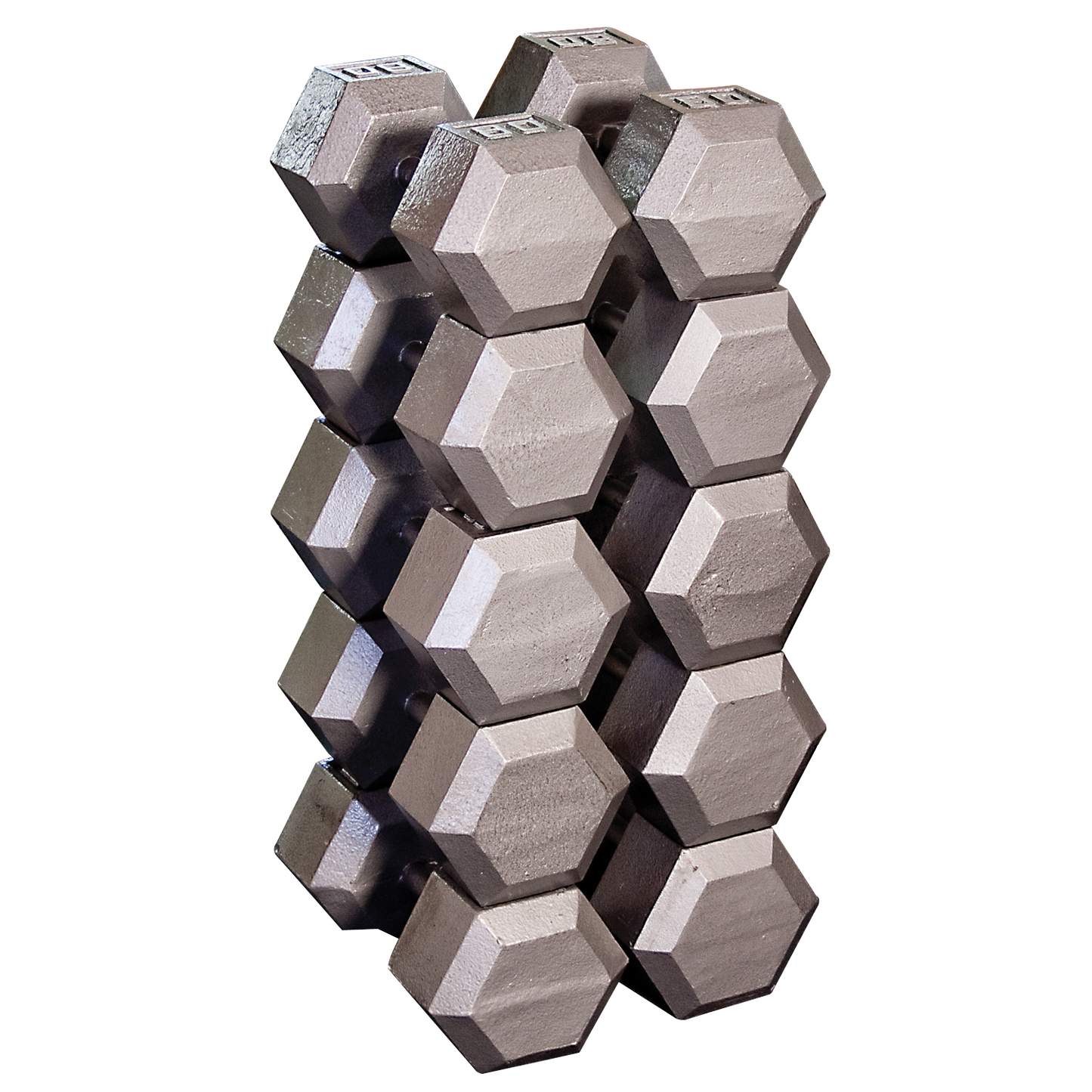 Body-Solid Cast Iron Hex Dumbbell Sets SDS