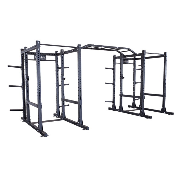 Body-Solid Extended Double Power Rack Package SPR1000DBBACK