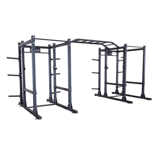 Body-Solid Extended Double Power Rack Package SPR1000DBBACK