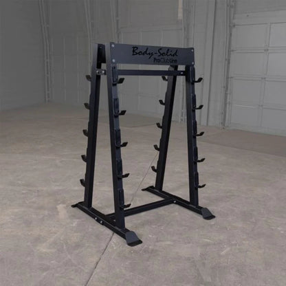 Body-Solid Pro Clubline Fixed Weight Barbell Rack SBBR100